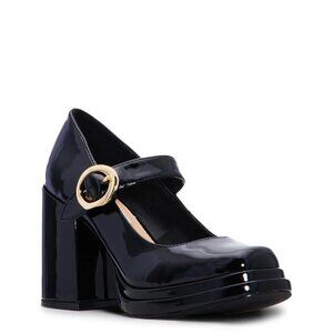 Steve Madden Women's Nabella Mary Jane Pump in Black Size 8 Medium